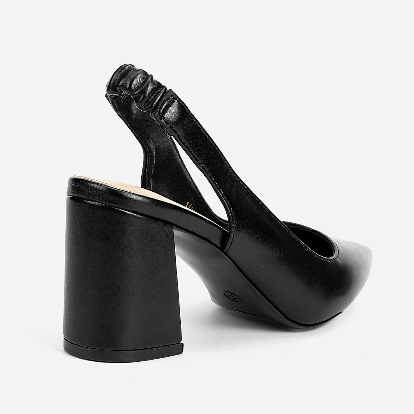 נעל עקב שחור 37