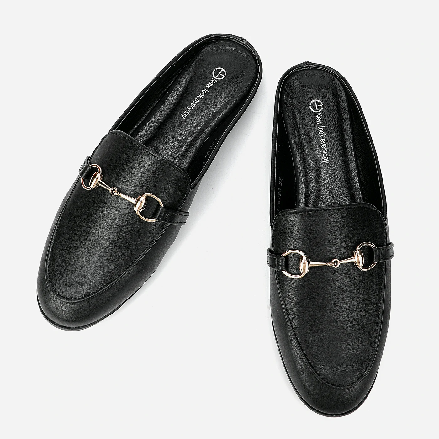 כפכף שטוח שחור 38