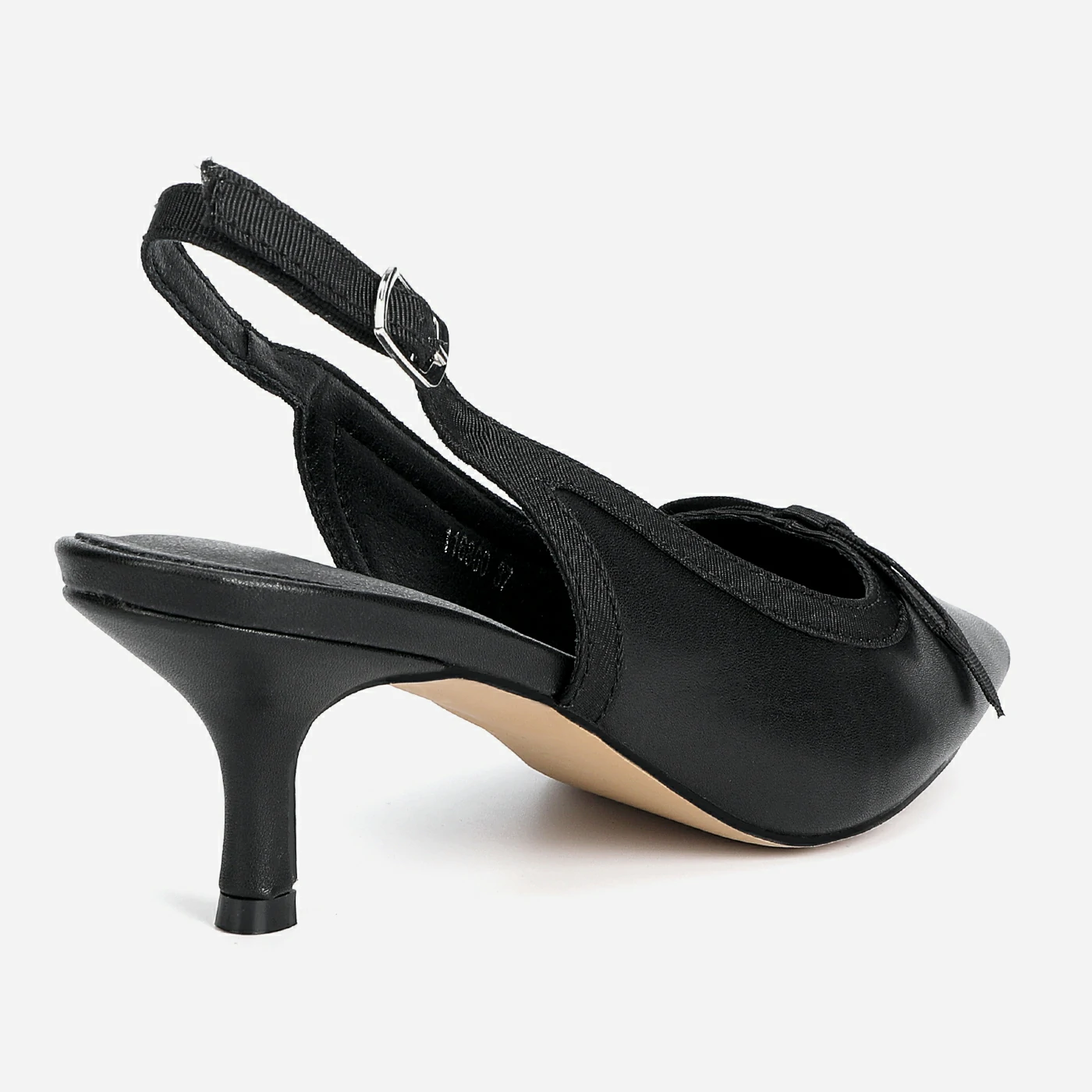 נעל עקב שחור 38