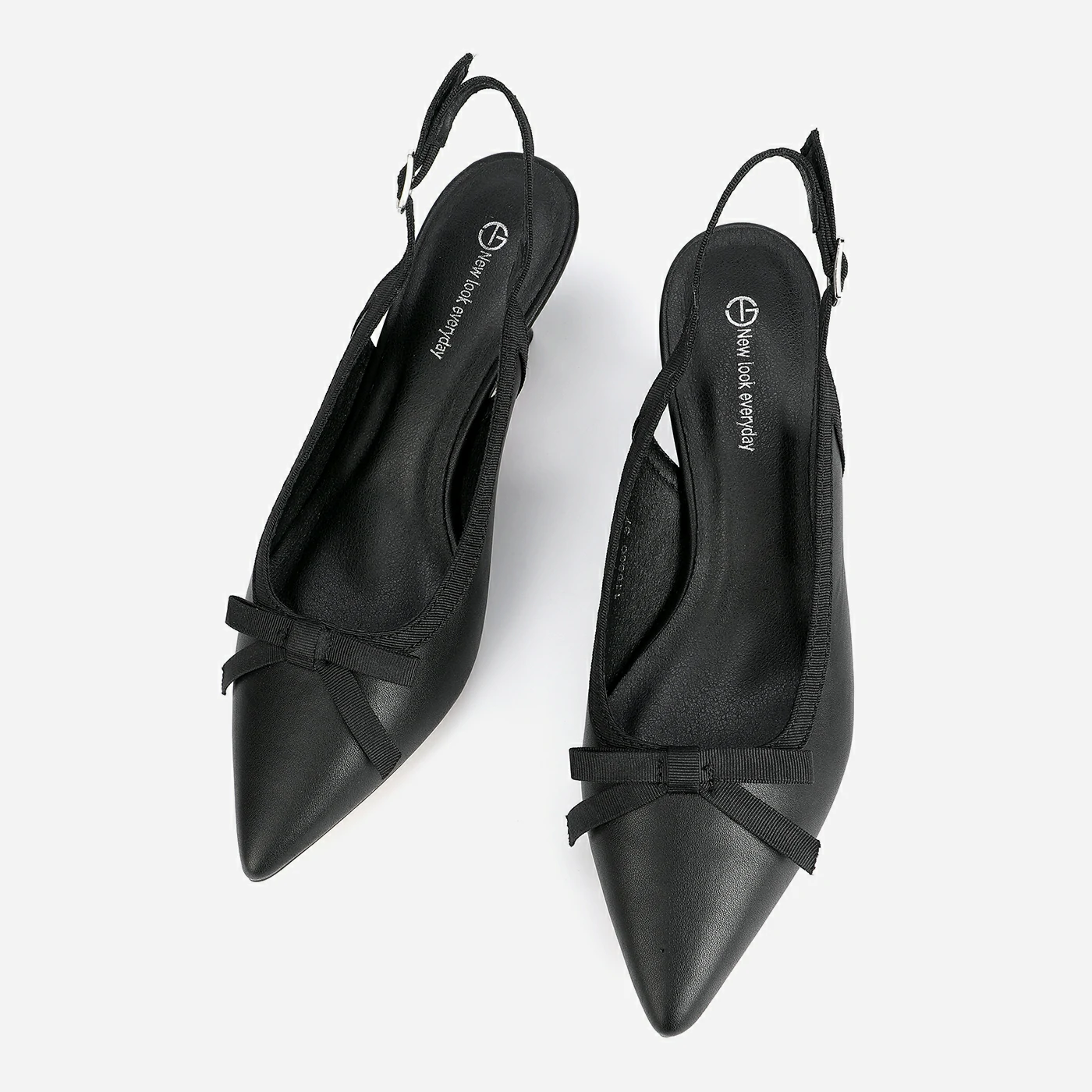 נעל עקב שחור 38