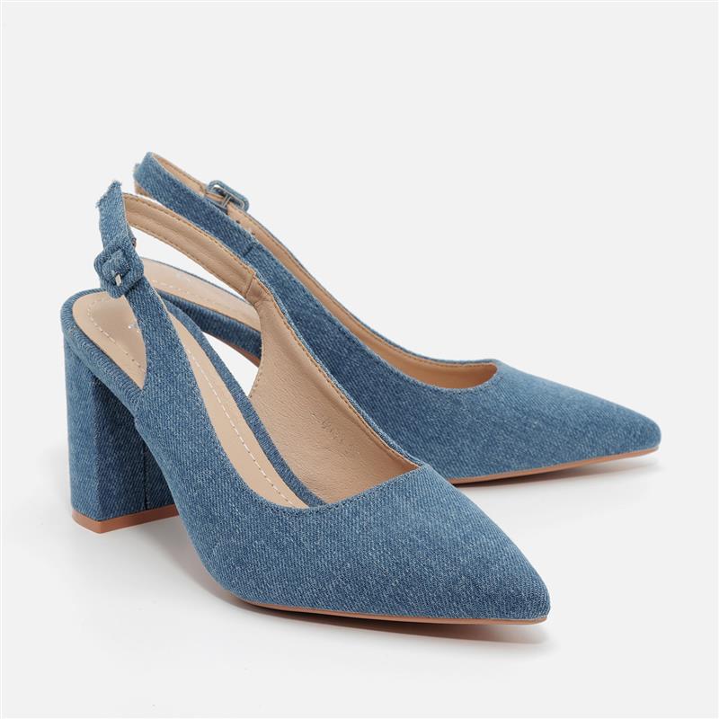 נעל עקב גינס 36