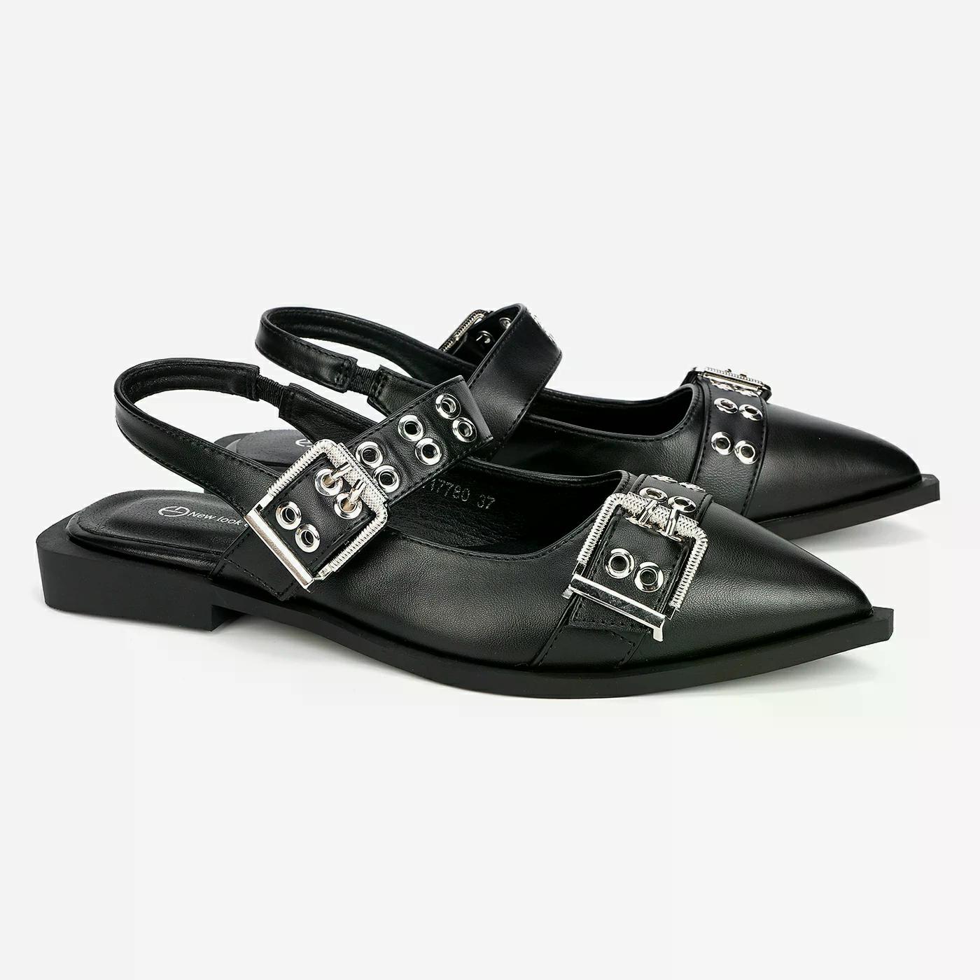 נעל שטוחה שחור 37