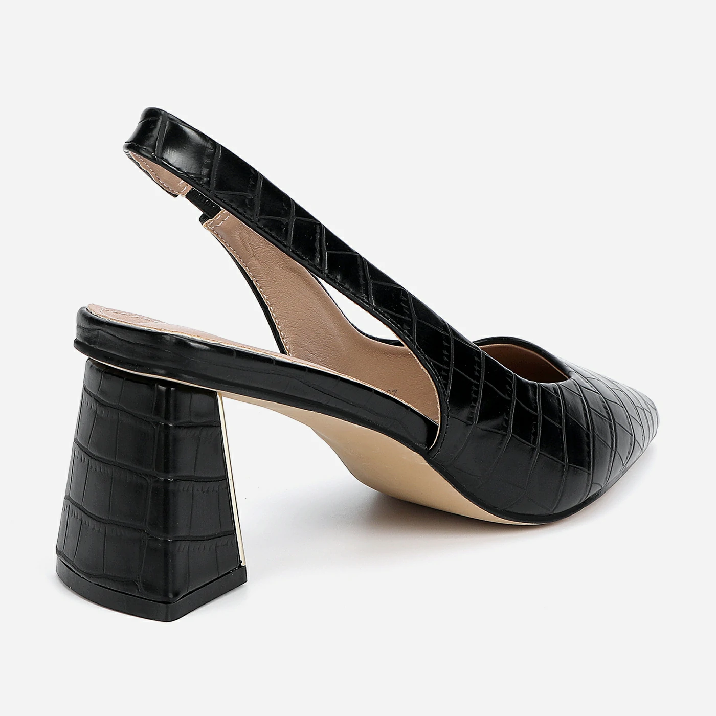 נעל עקב שחור 37