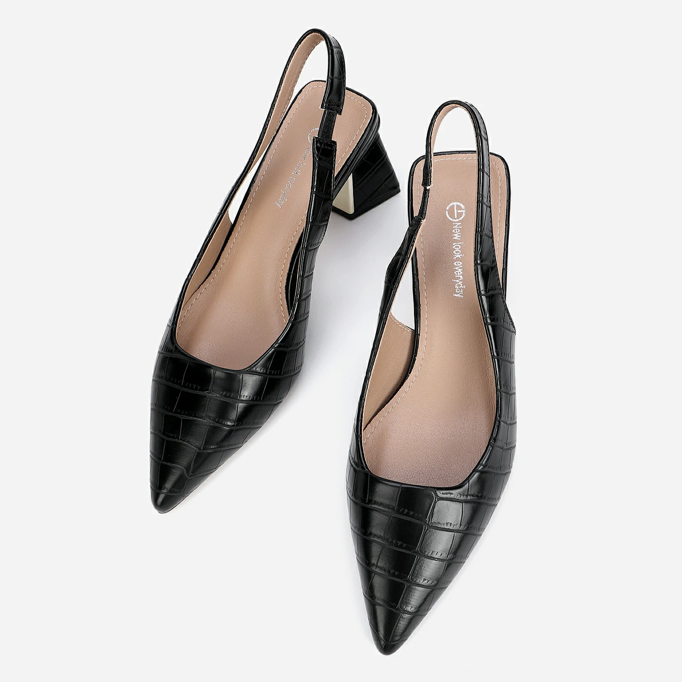 נעל עקב שחור 37