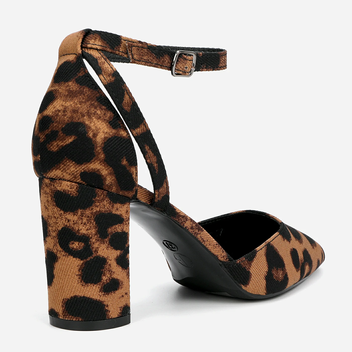 נעל עקב מנומר 40