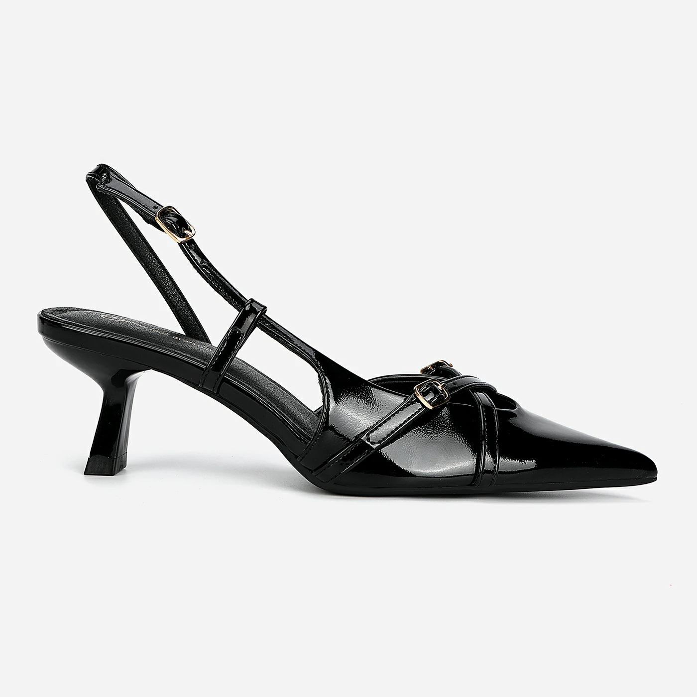 נעל עקב שחור 36