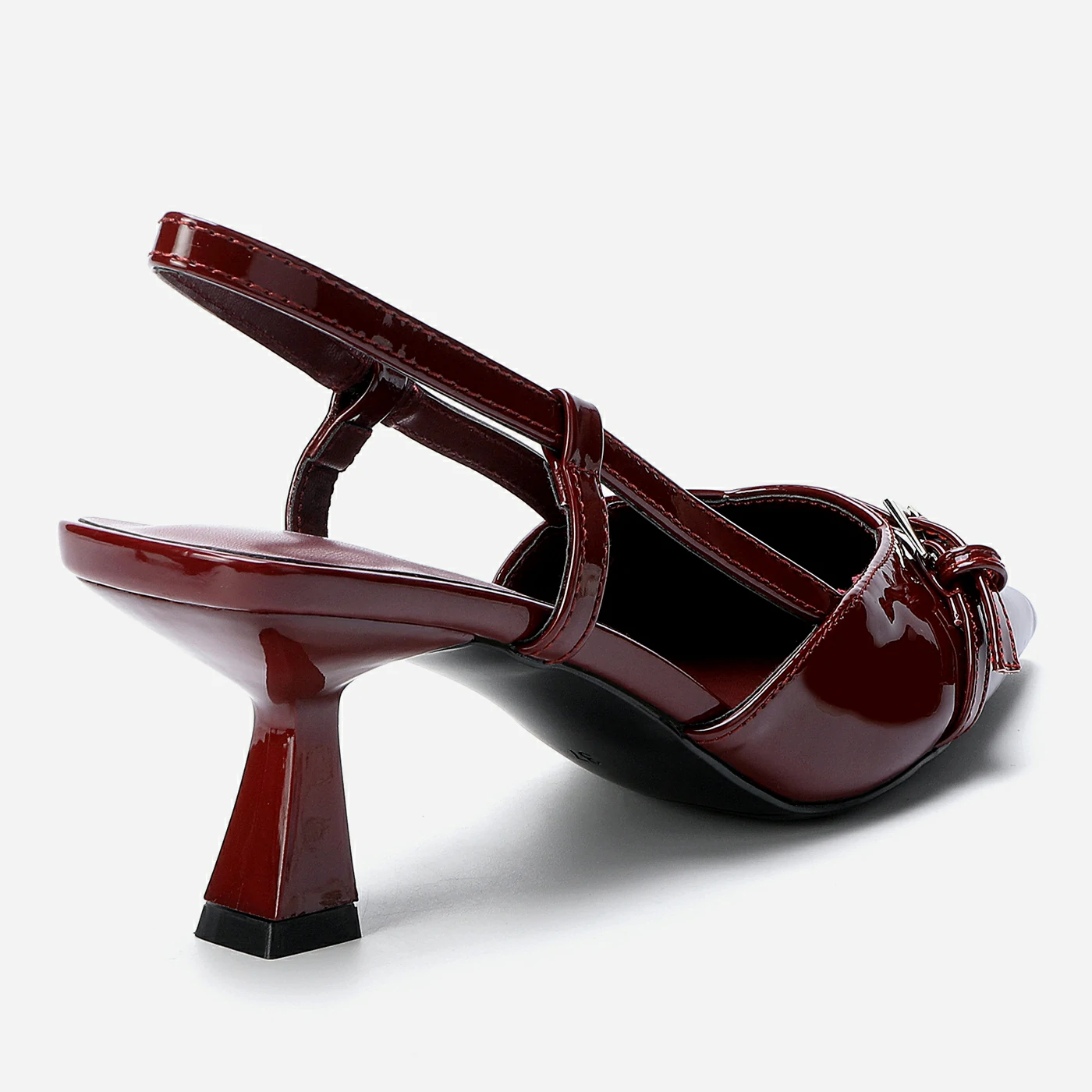 נעל עקב בורדו 38