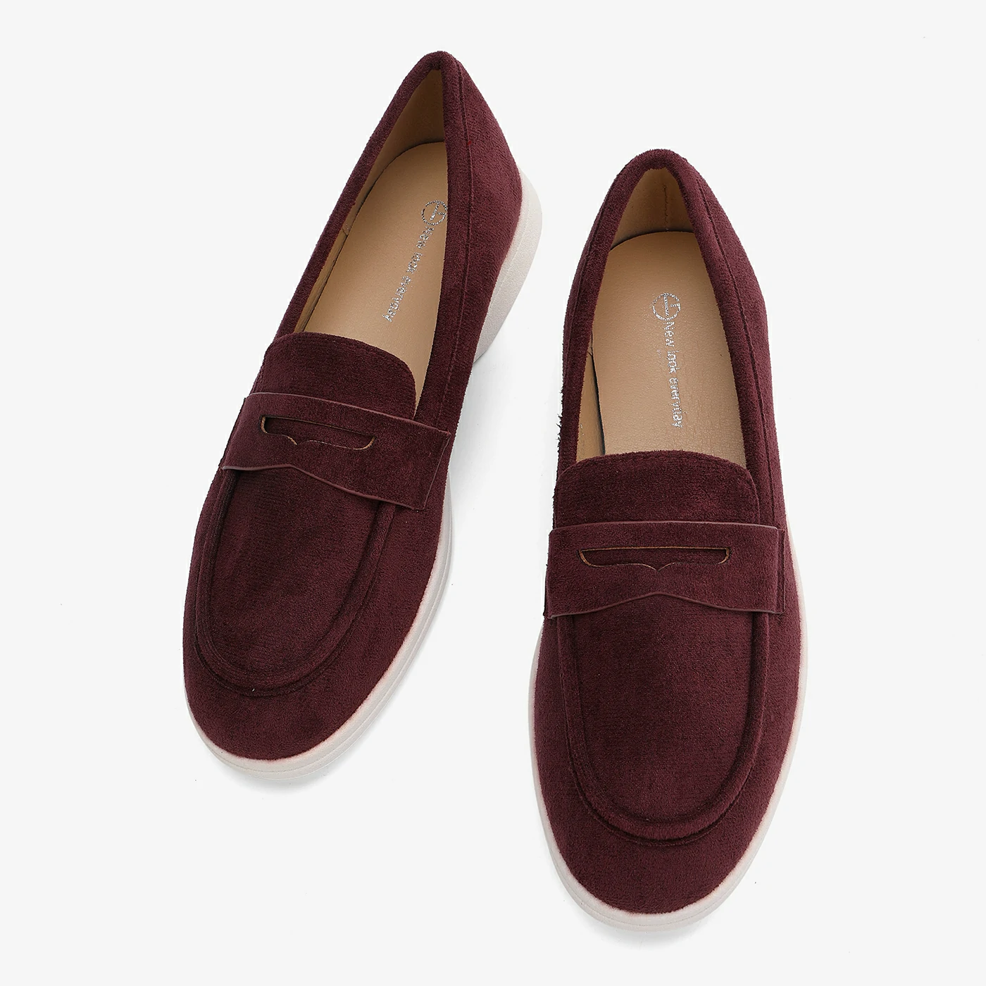 נעל שטוחה בורדו 37