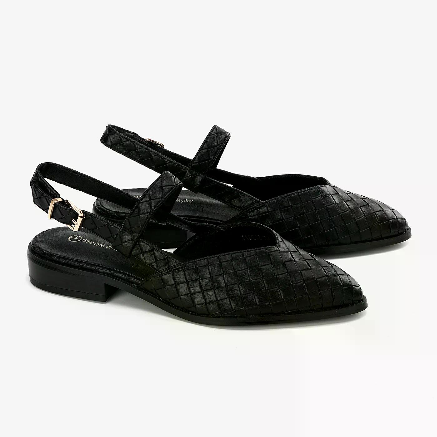 נעל שטוחה שחור 36