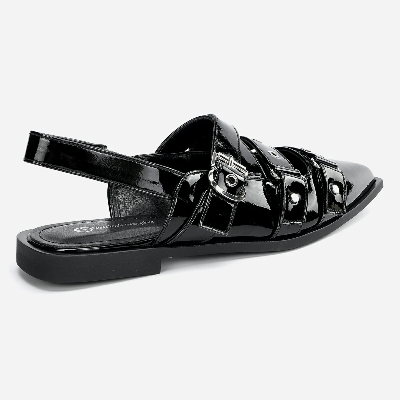 נעל שטוחה שחור 40