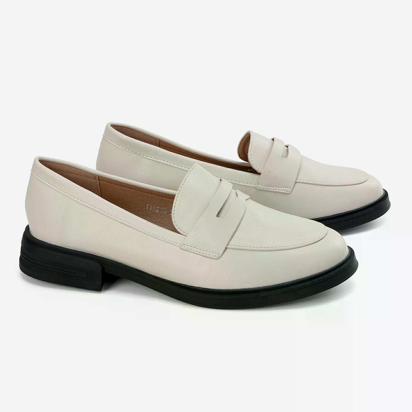 נעל שטוחה לבן 37