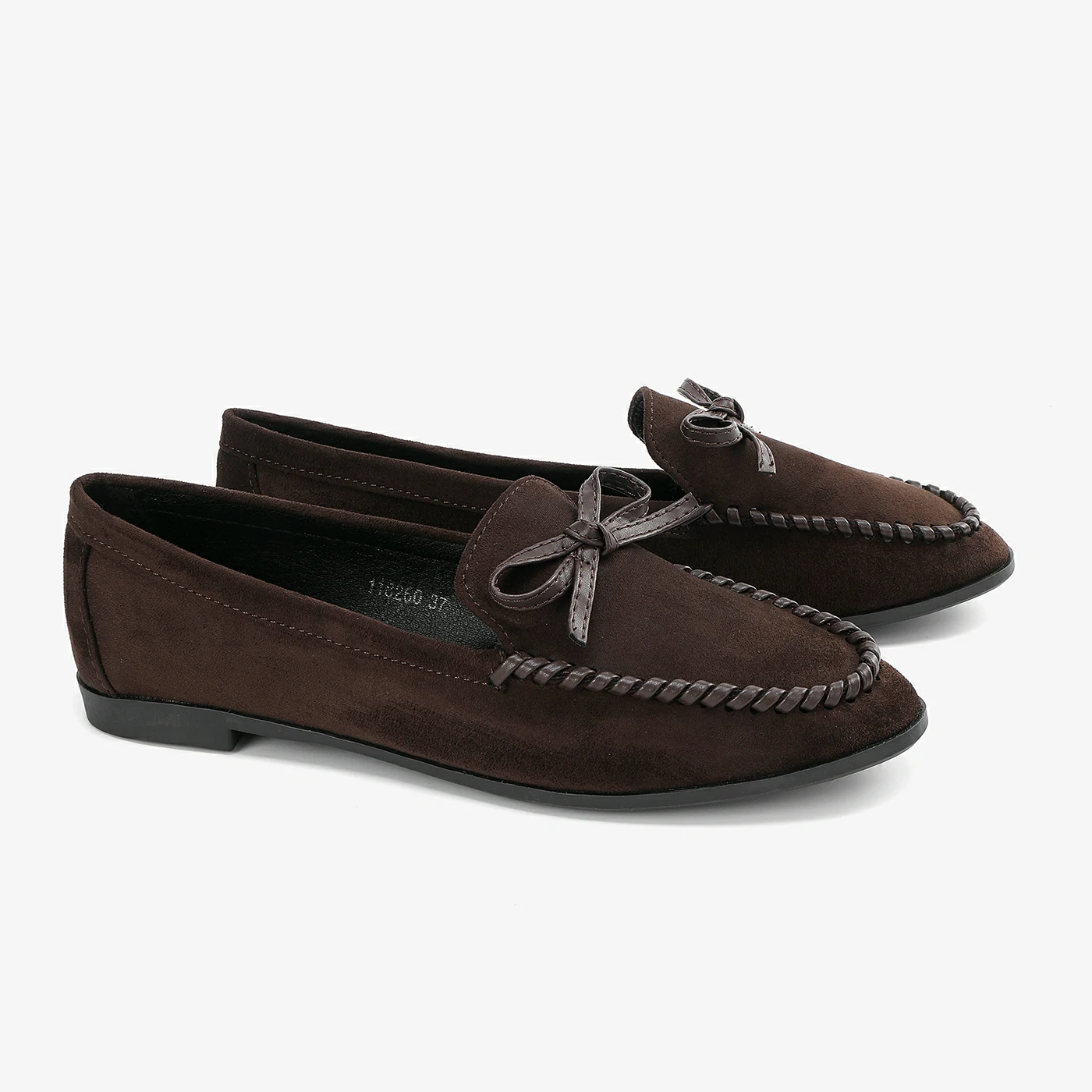 נעל שטוחה חום 37