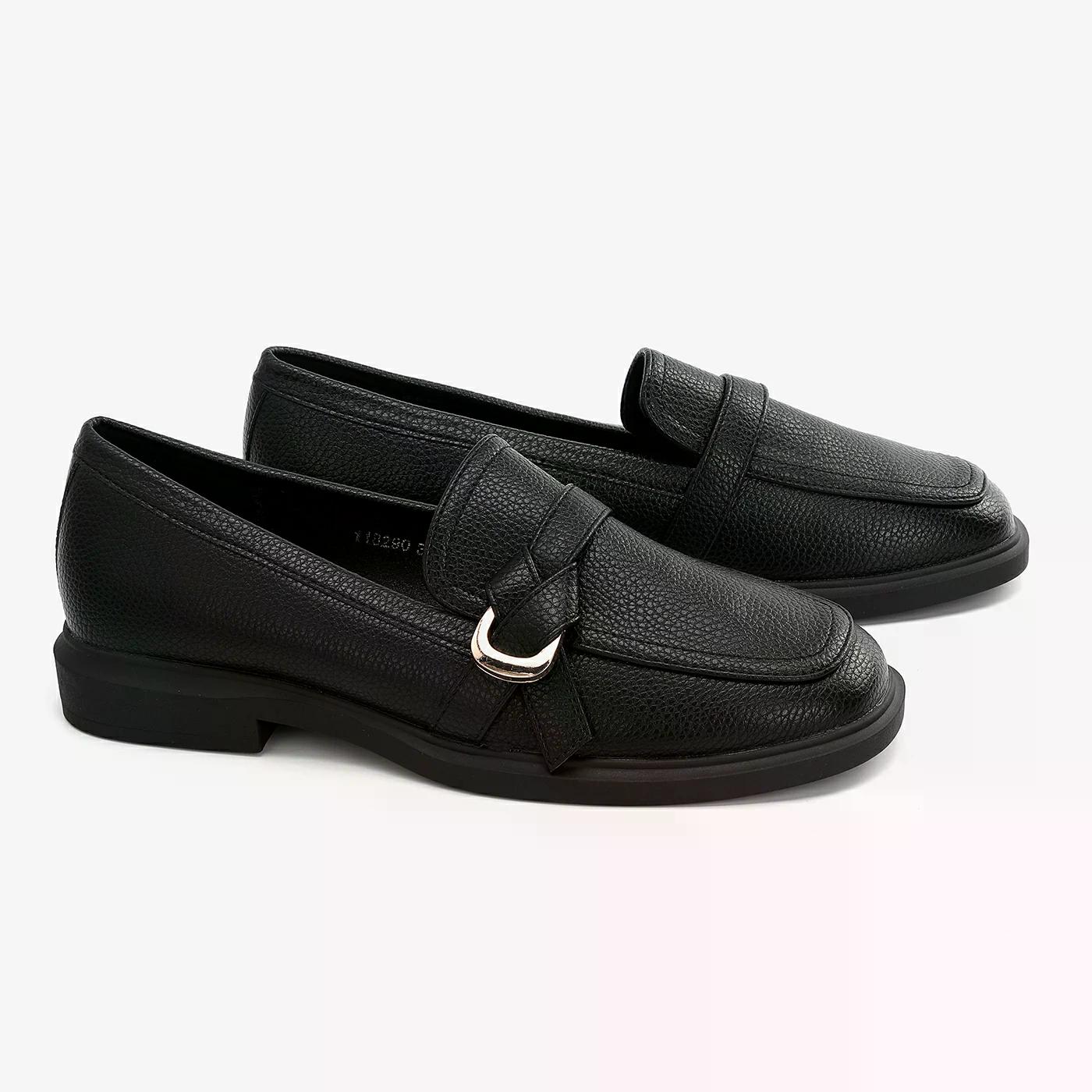 נעל שטוחה שחור 39