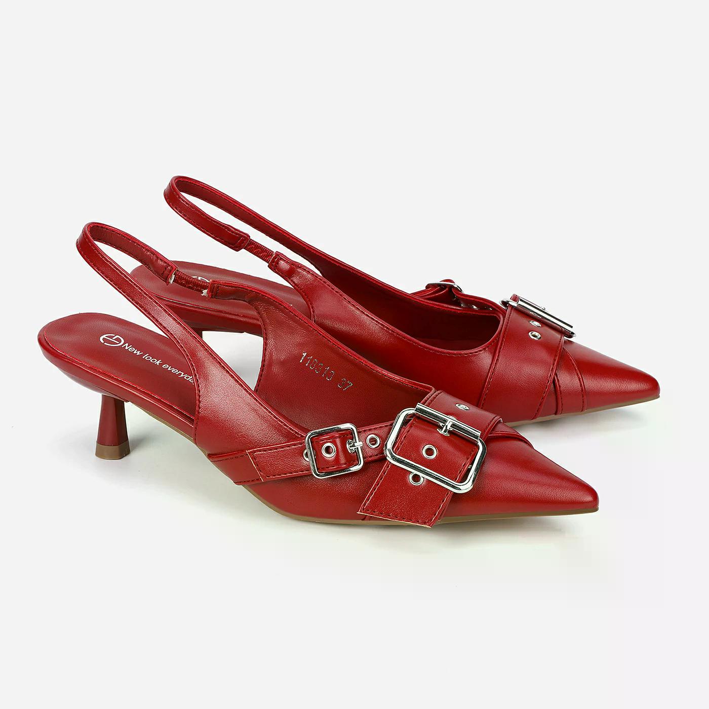 נעל עקב אדום 38