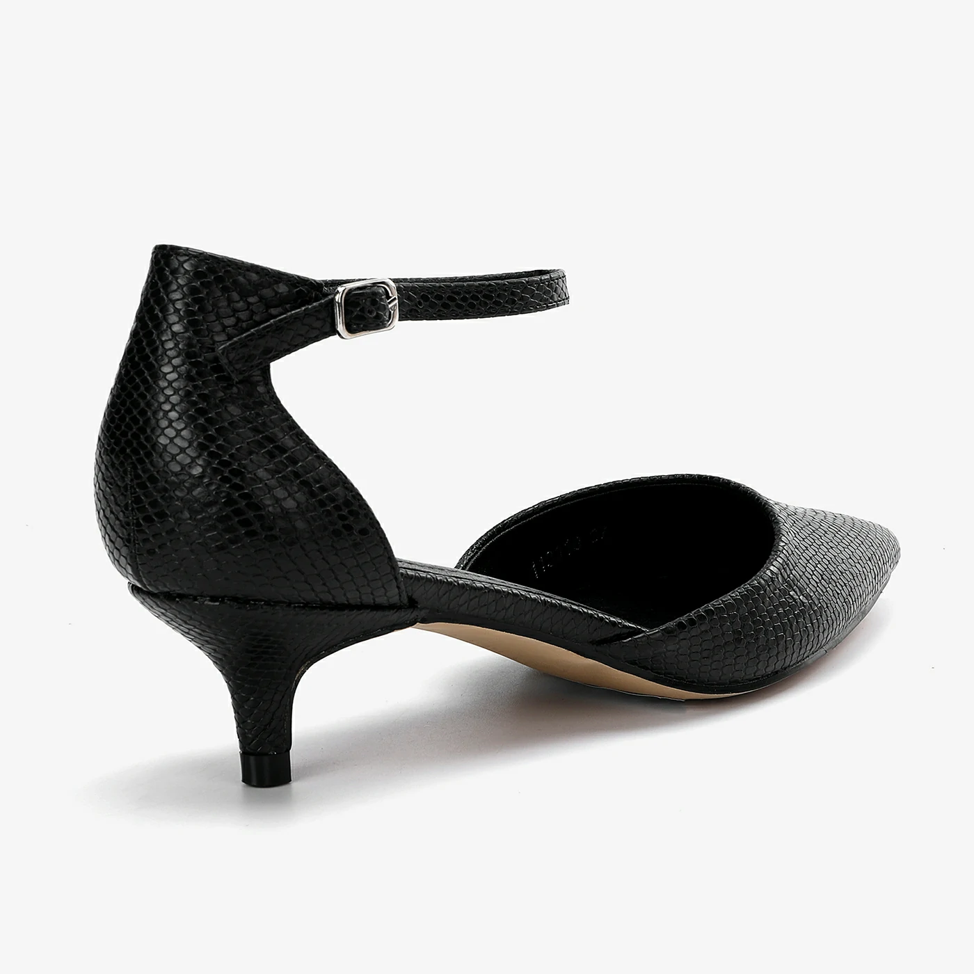 נעל עקב שחור 38