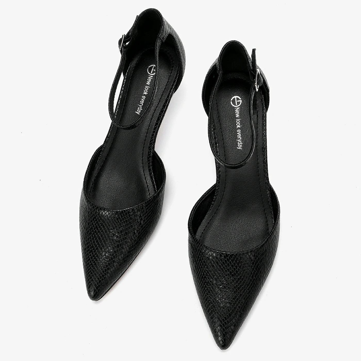 נעל עקב שחור 38