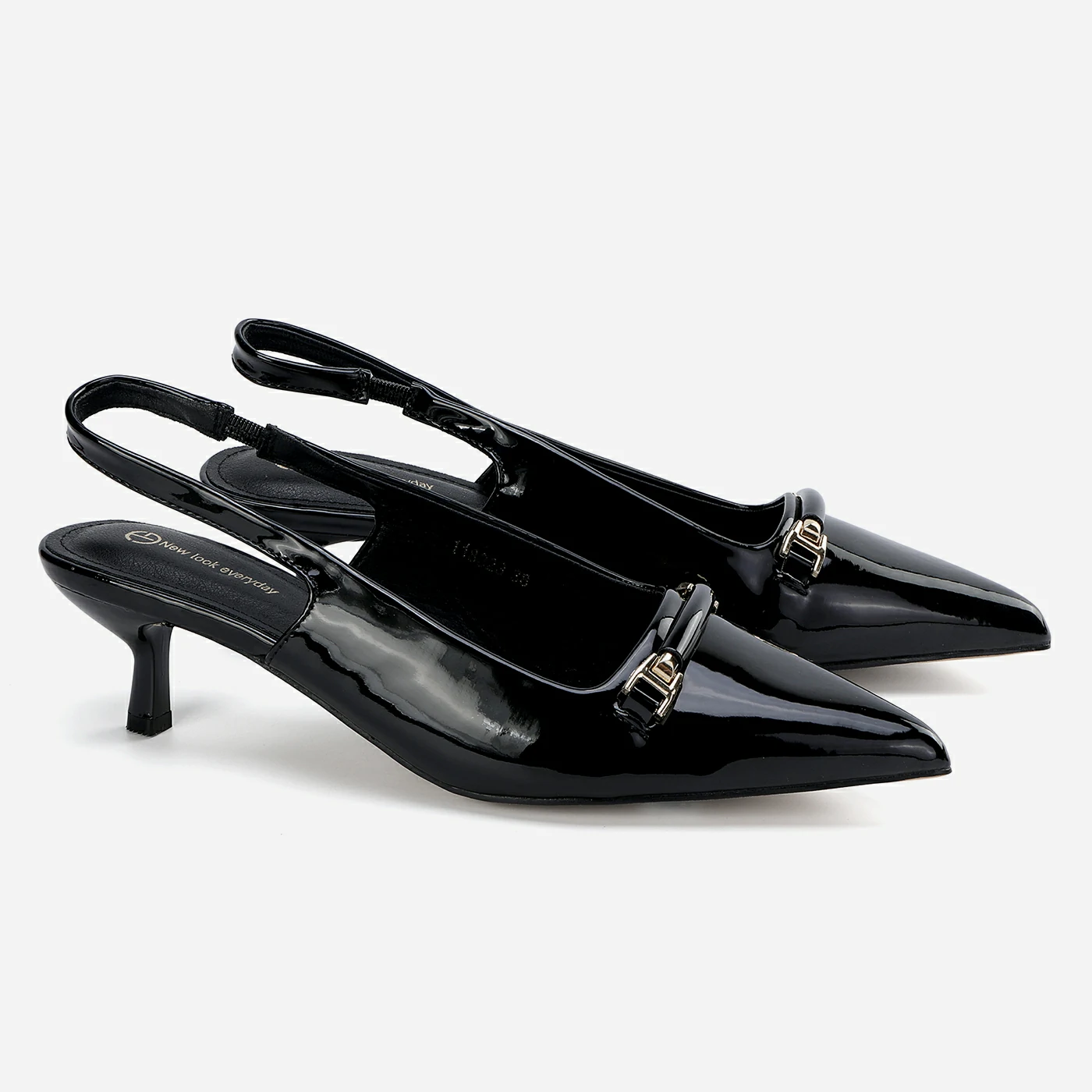 נעל עקב שחור 36