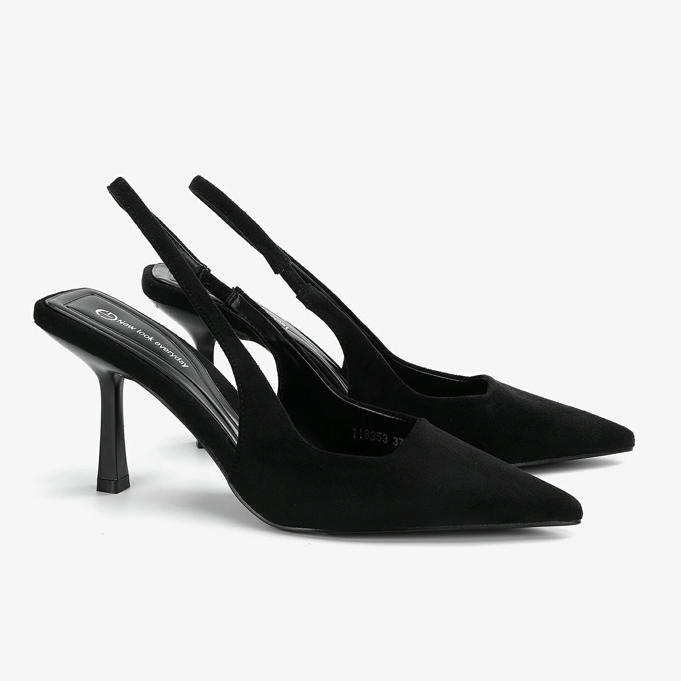 נעל עקב שחור 40