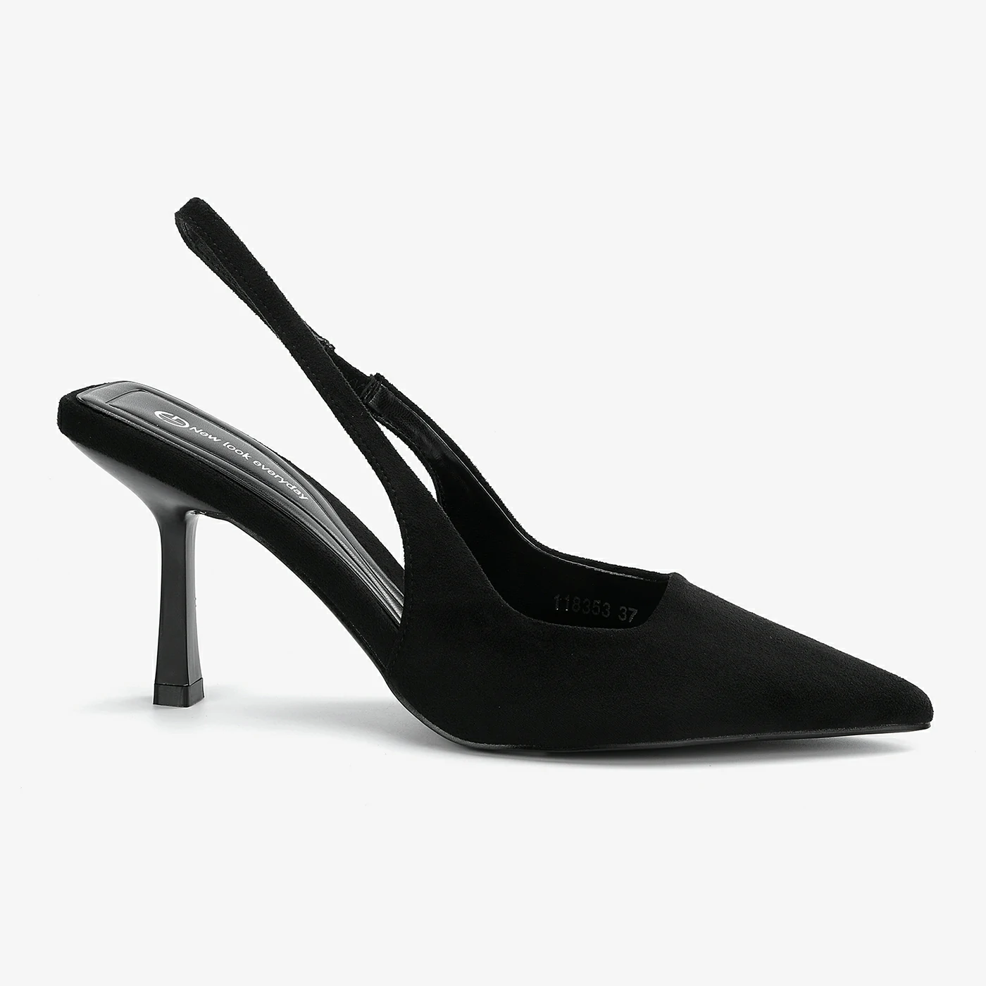 נעל עקב שחור 40