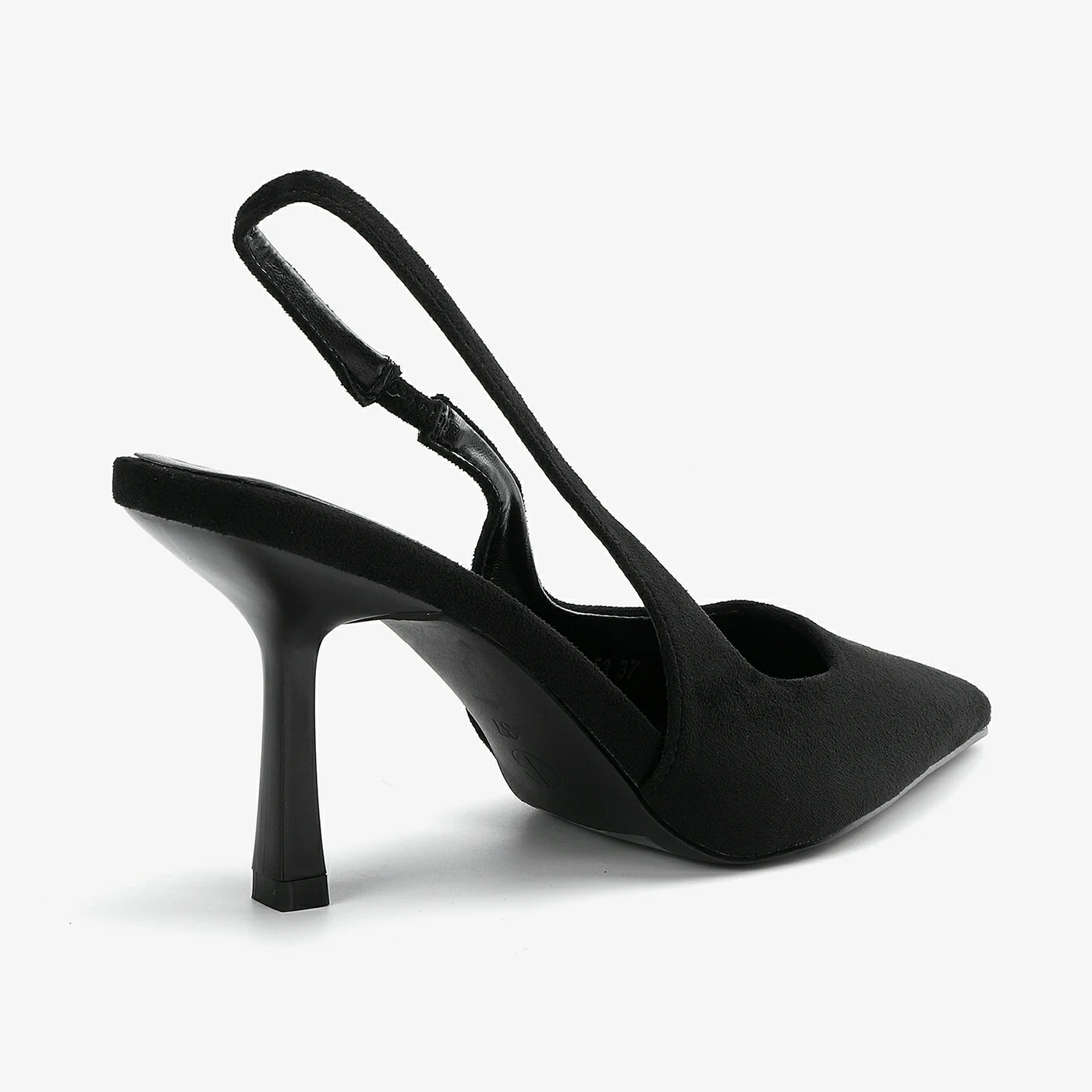 נעל עקב שחור 40