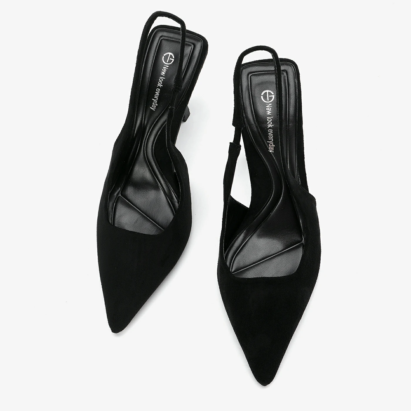 נעל עקב שחור 40