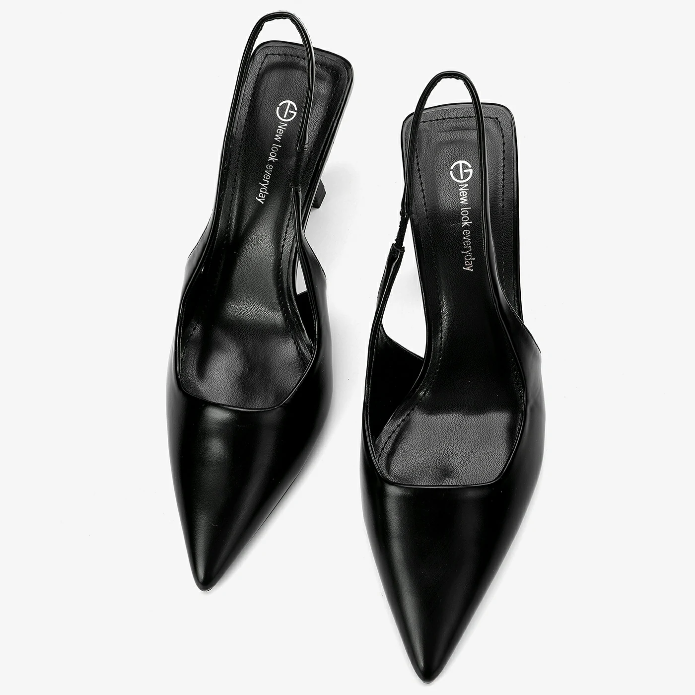 נעל עקב שחור 40