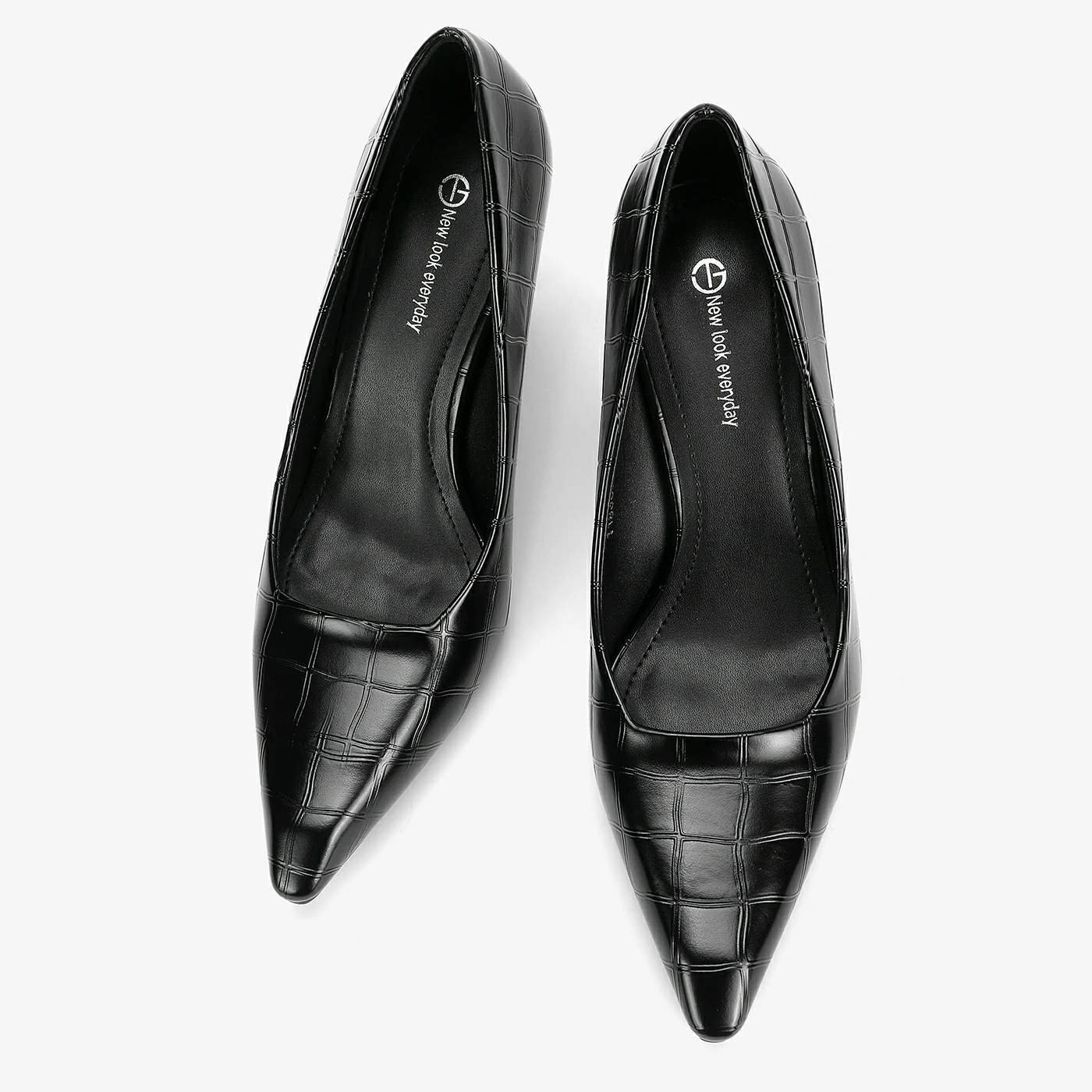 נעל עקב שחור 38