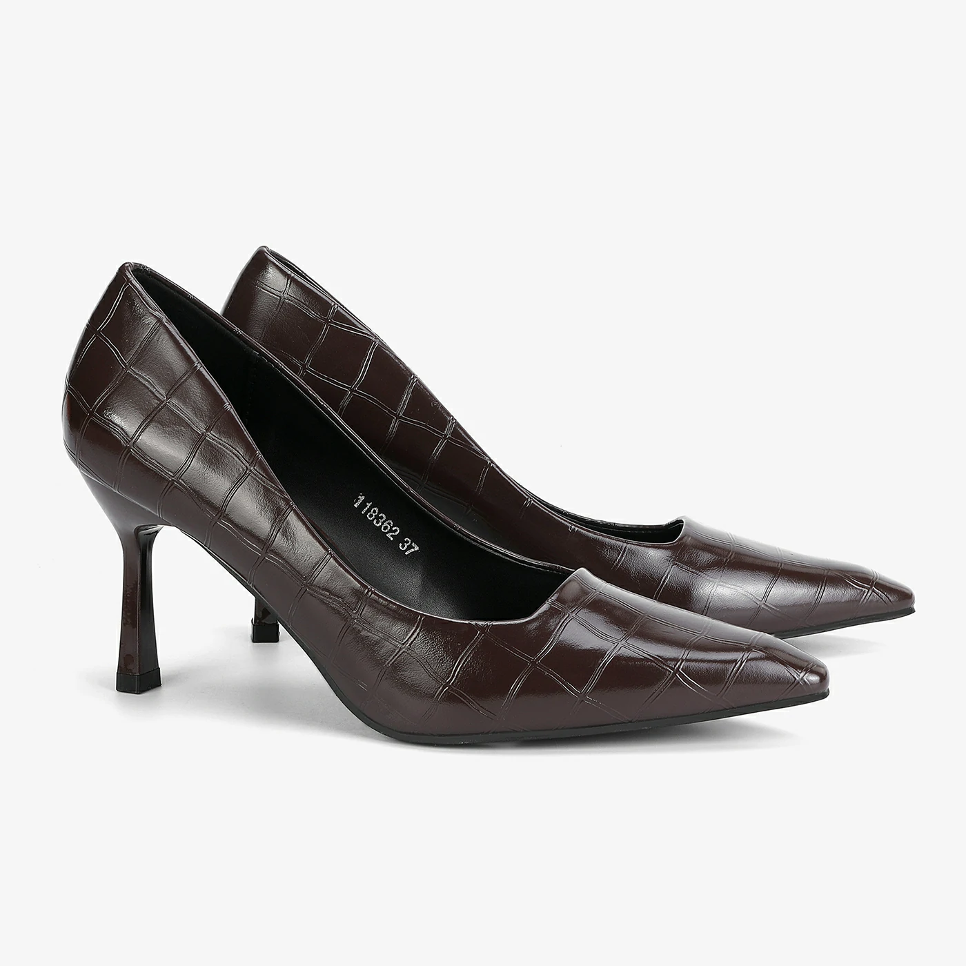 נעל עקב חום 39