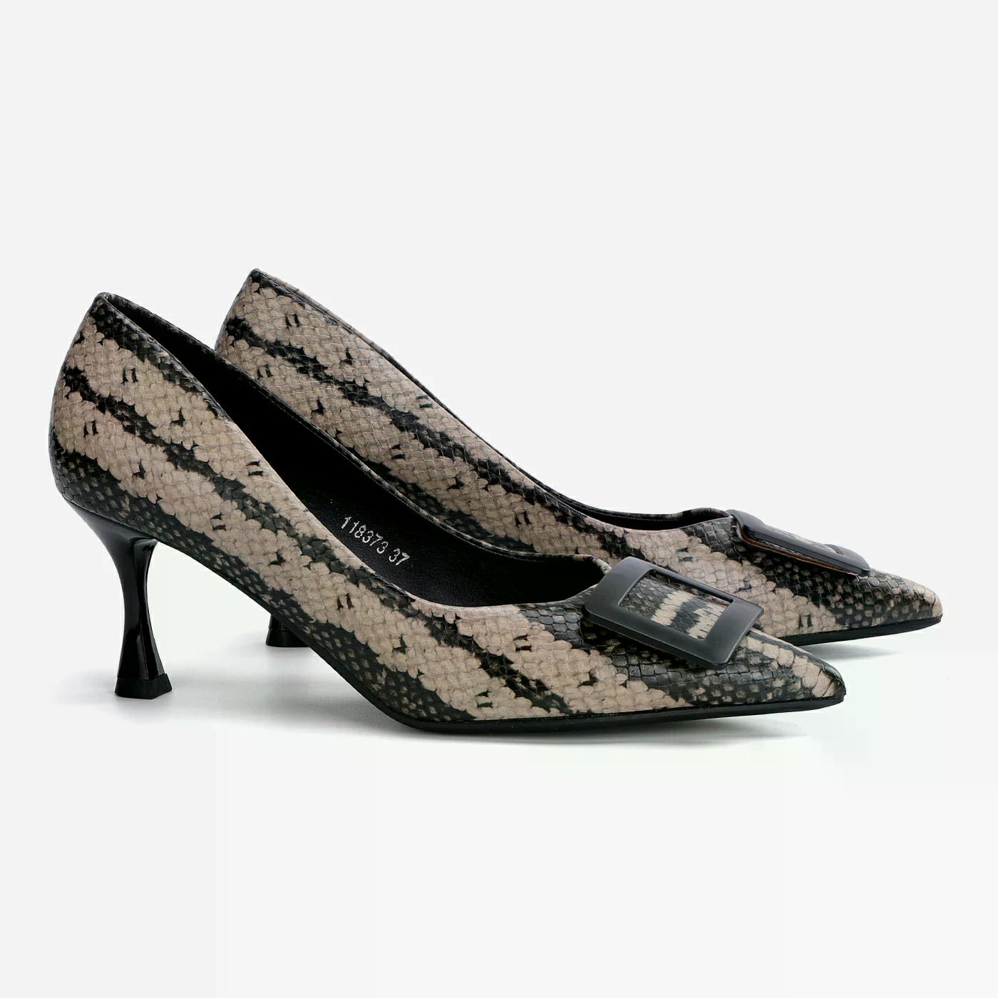 נעל עקב בז 36