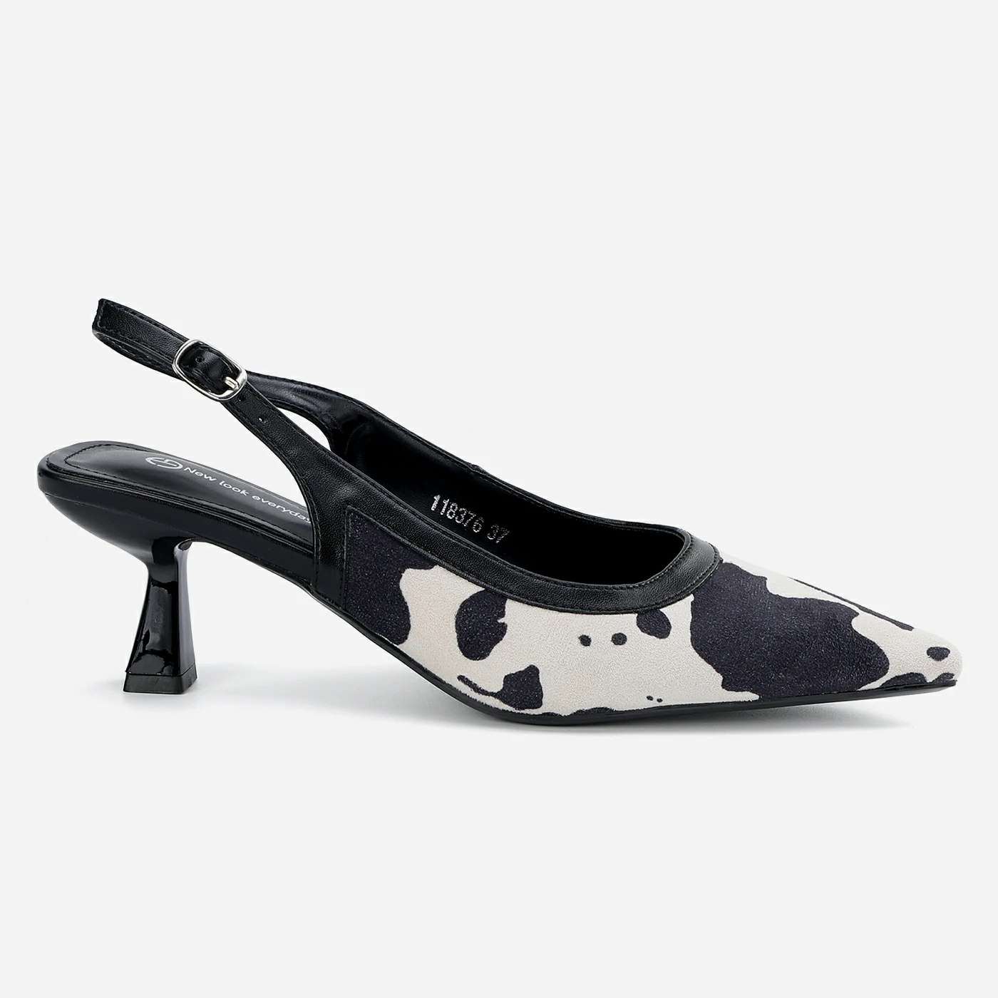 נעל עקב שחור 39