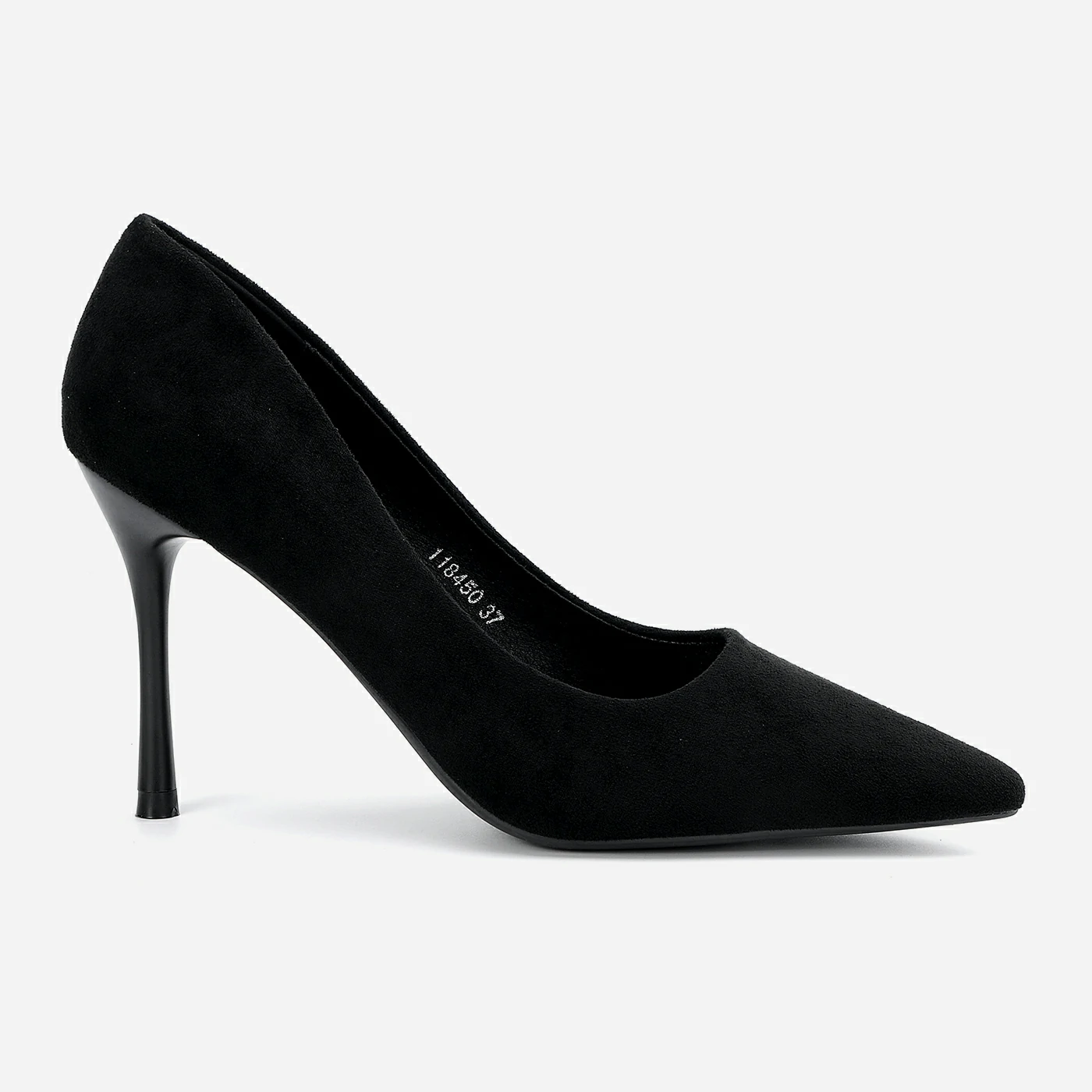 נעל עקב שחור 37