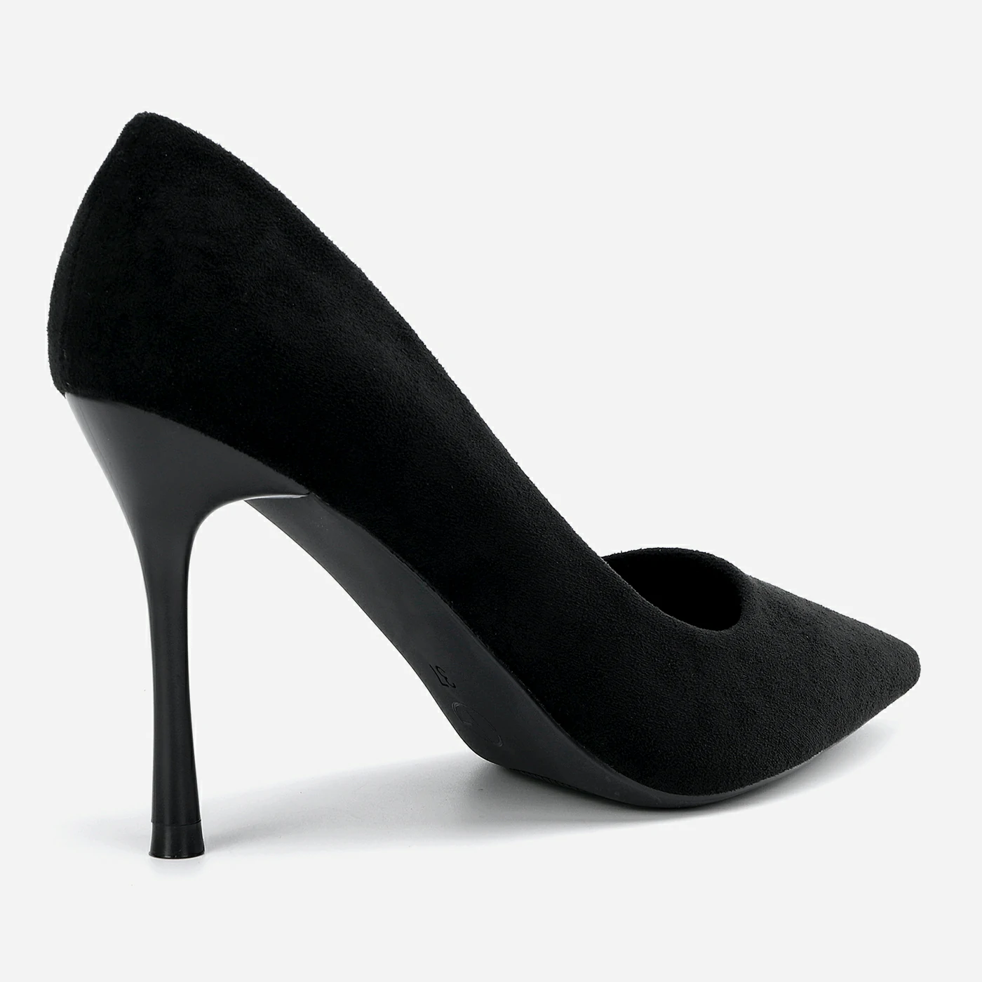 נעל עקב שחור 37