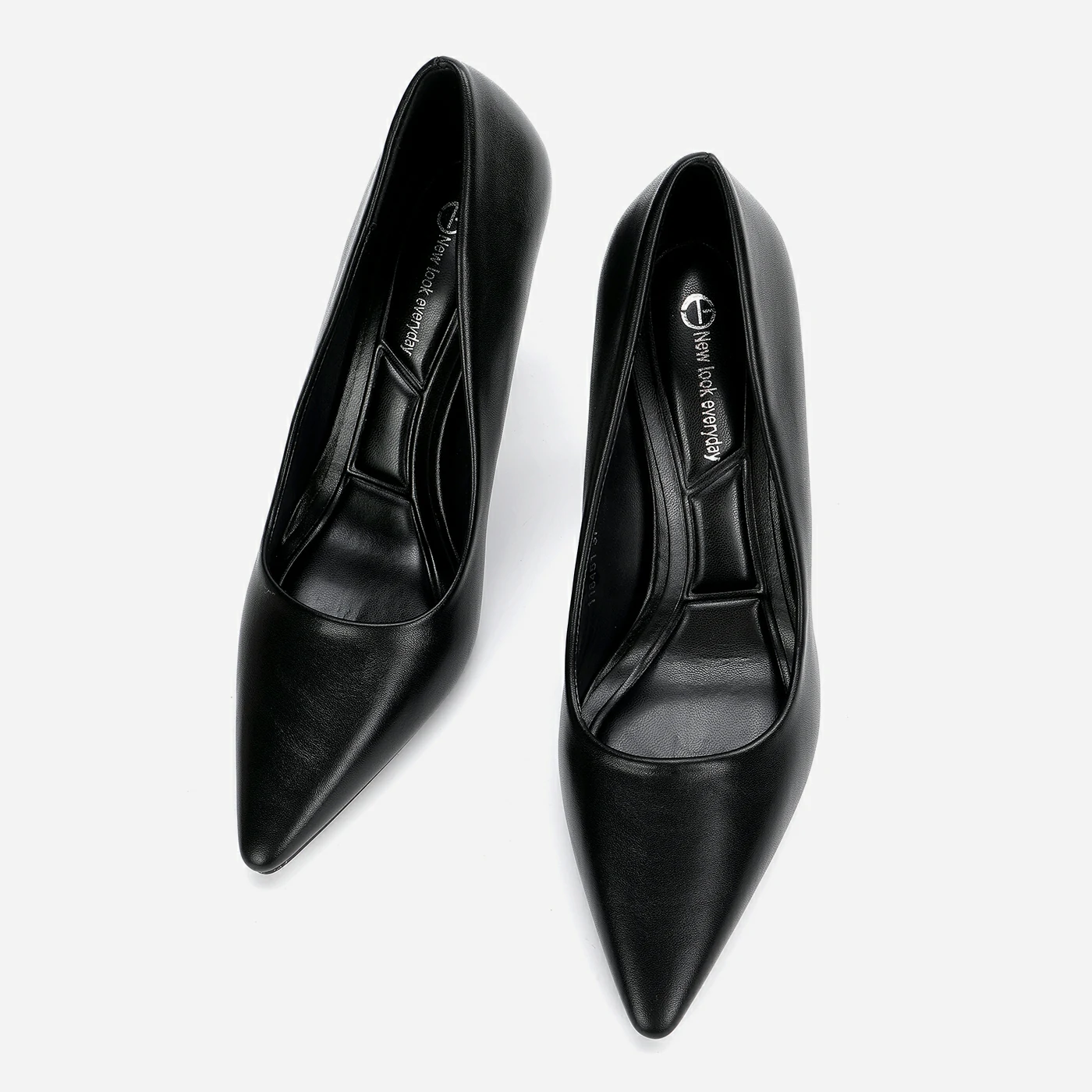 נעל עקב שחור 36