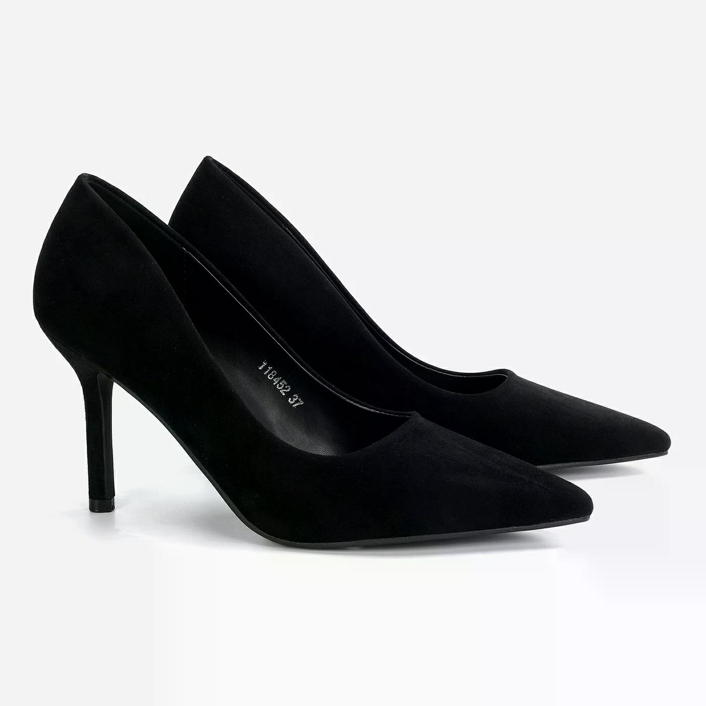 נעל עקב שחור 39