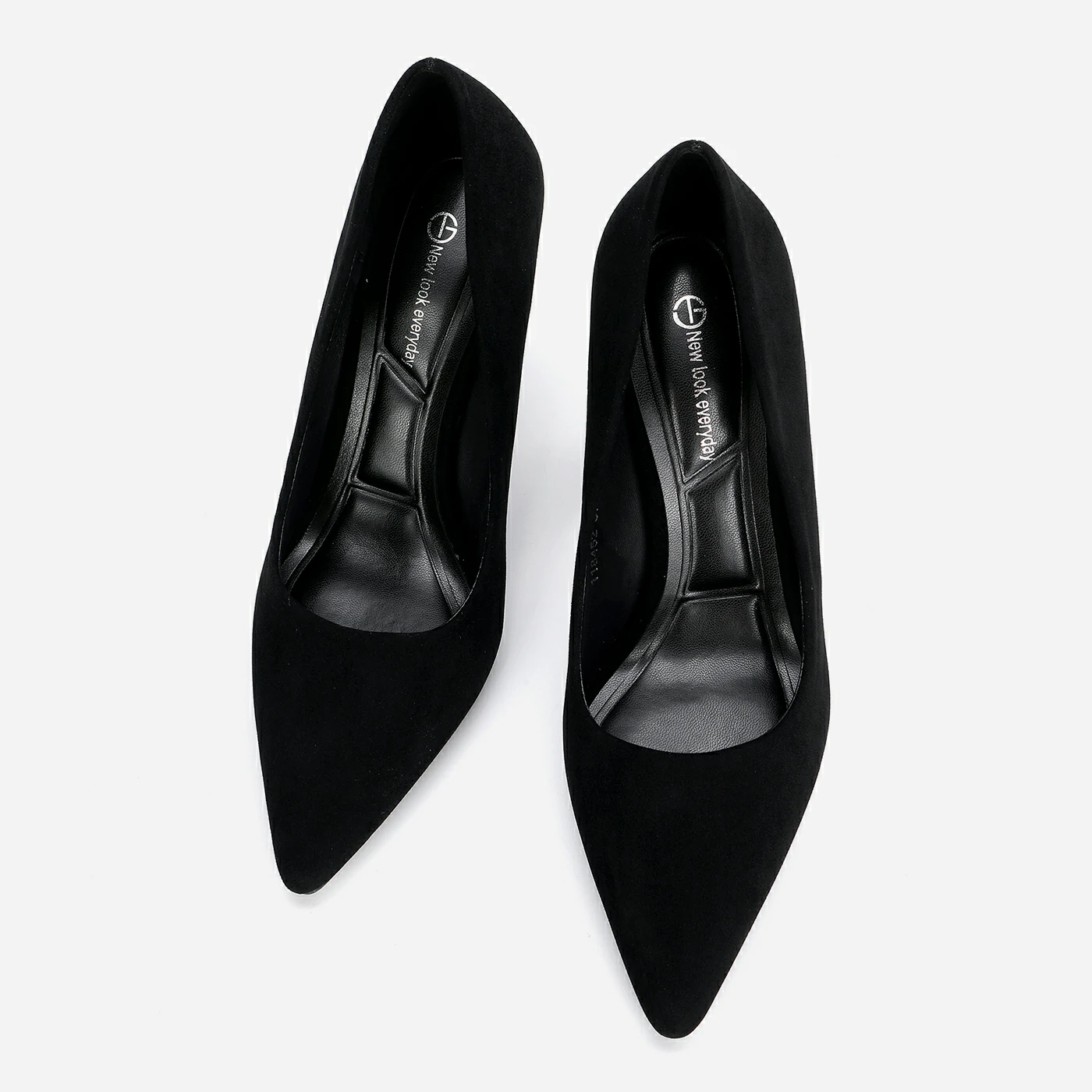 נעל עקב שחור 39