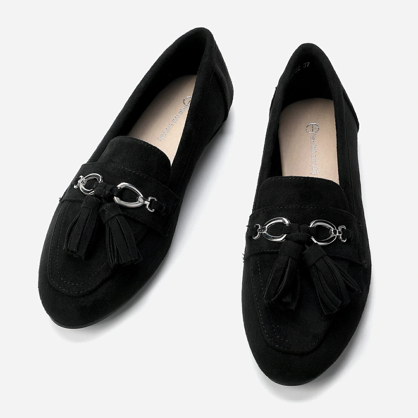 נעל שטוחה שחור 36