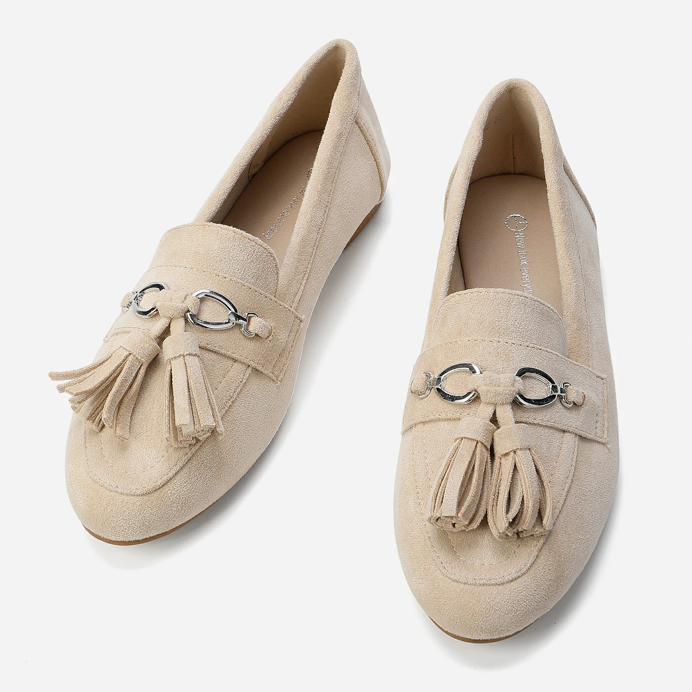 נעל שטוחה בז 38