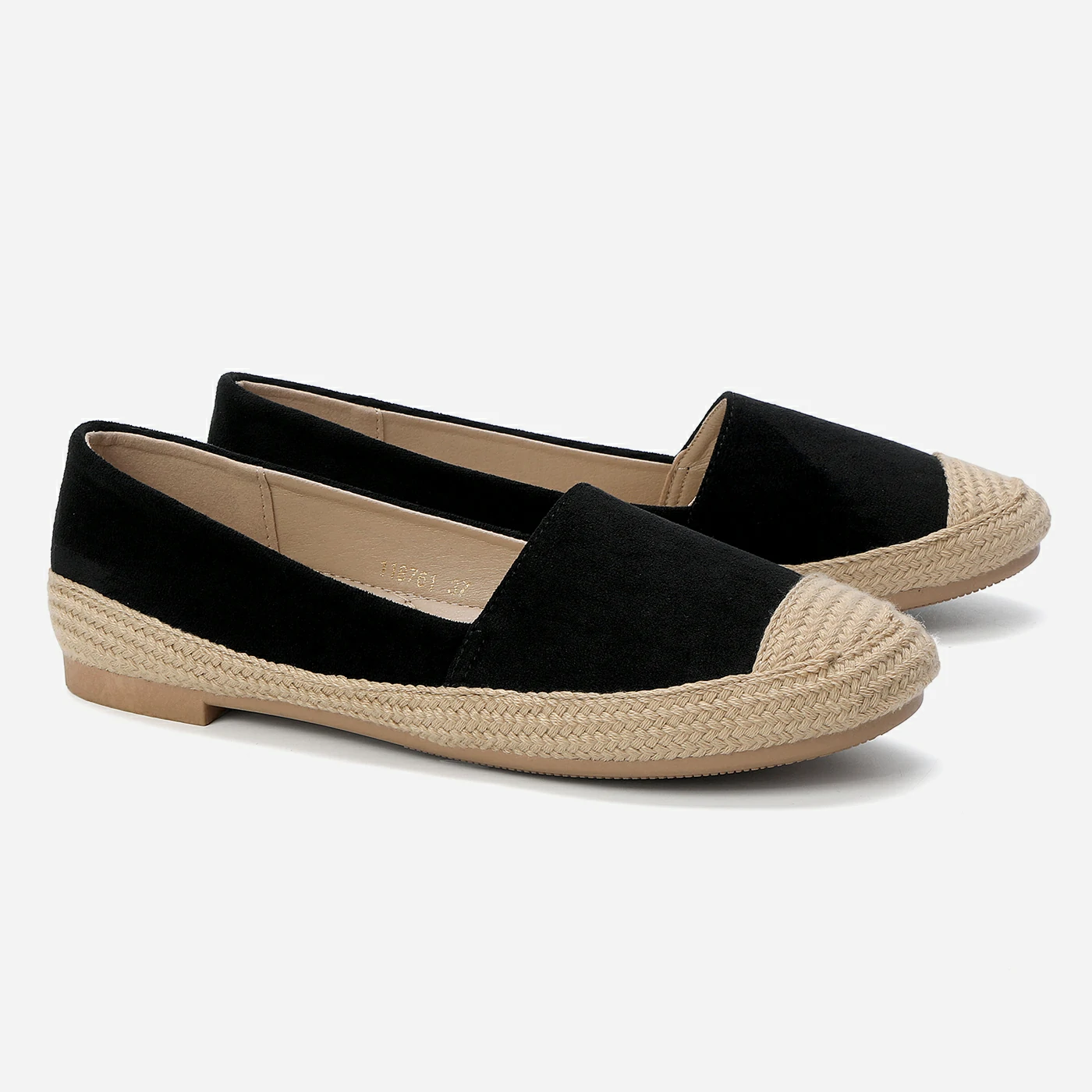 נעל שטוחה שחור 41