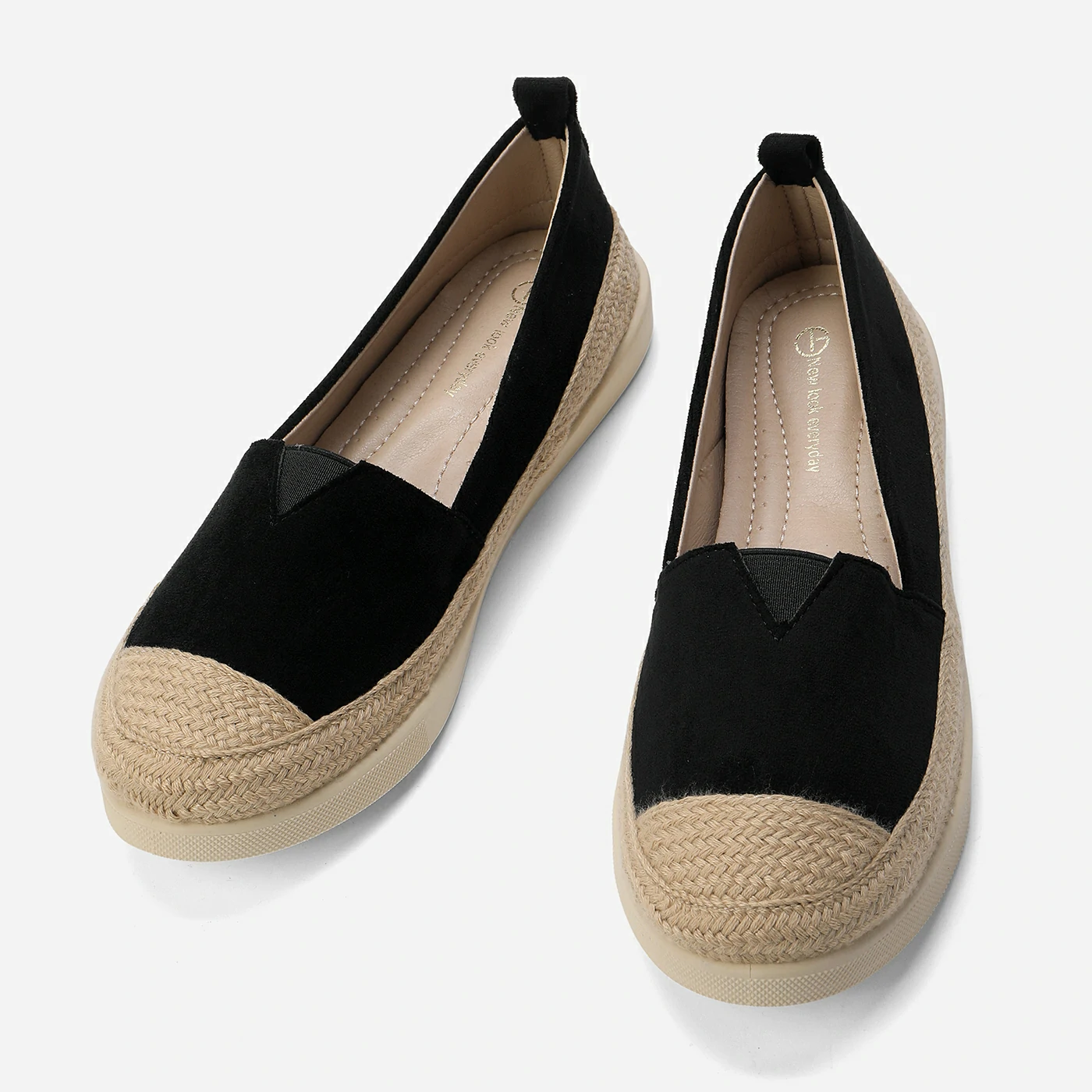 נעל שטוחה שחור 36