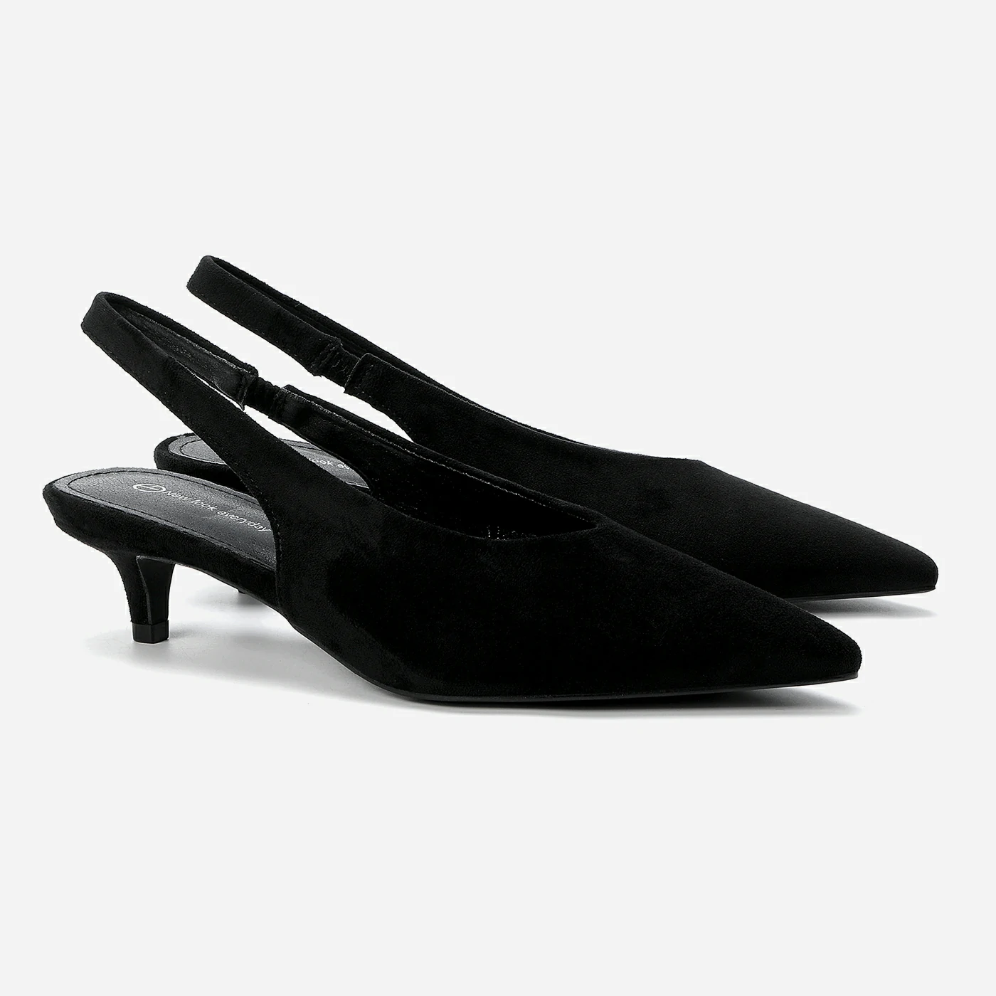 נעל עקב שחור 39