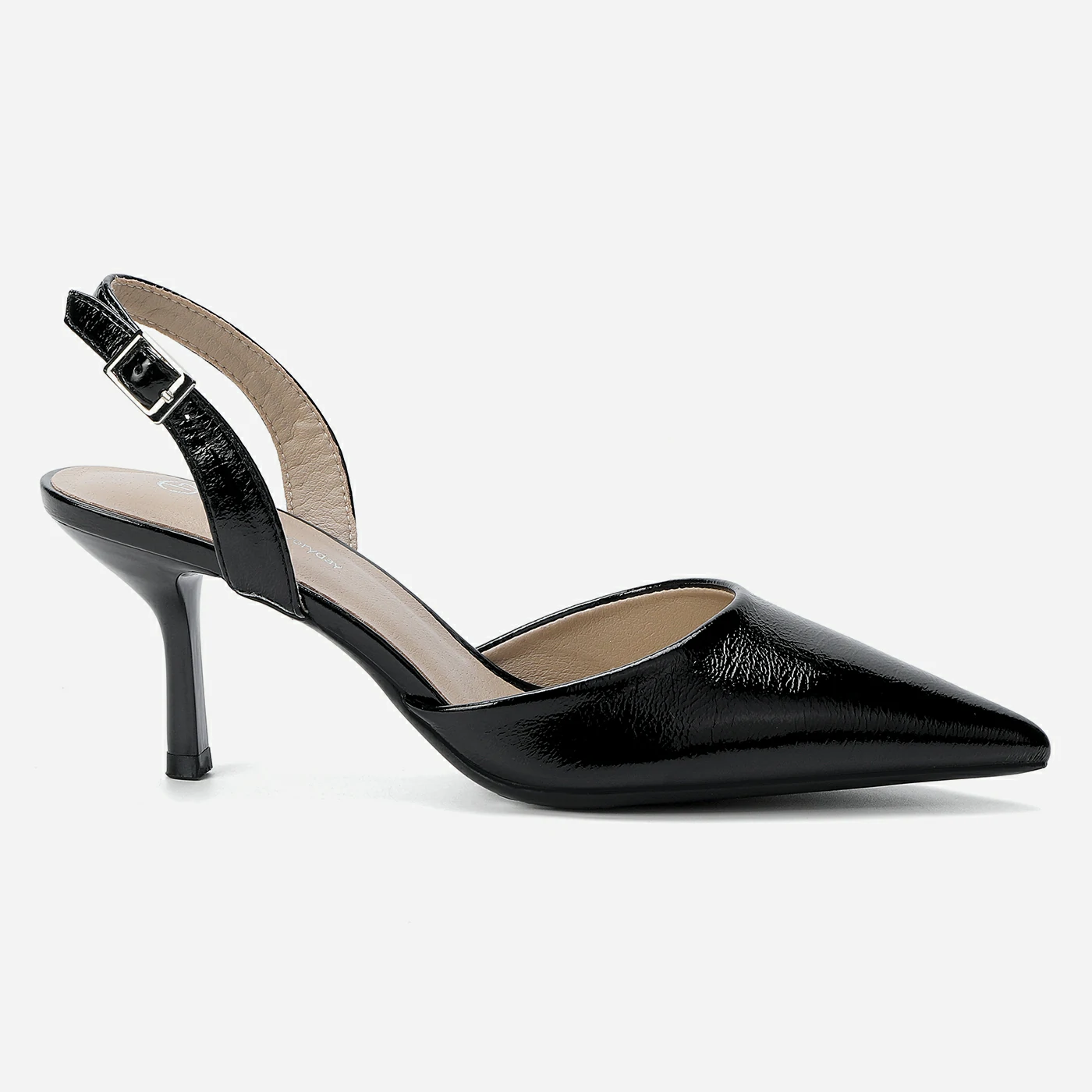 נעל עקב שחור 36