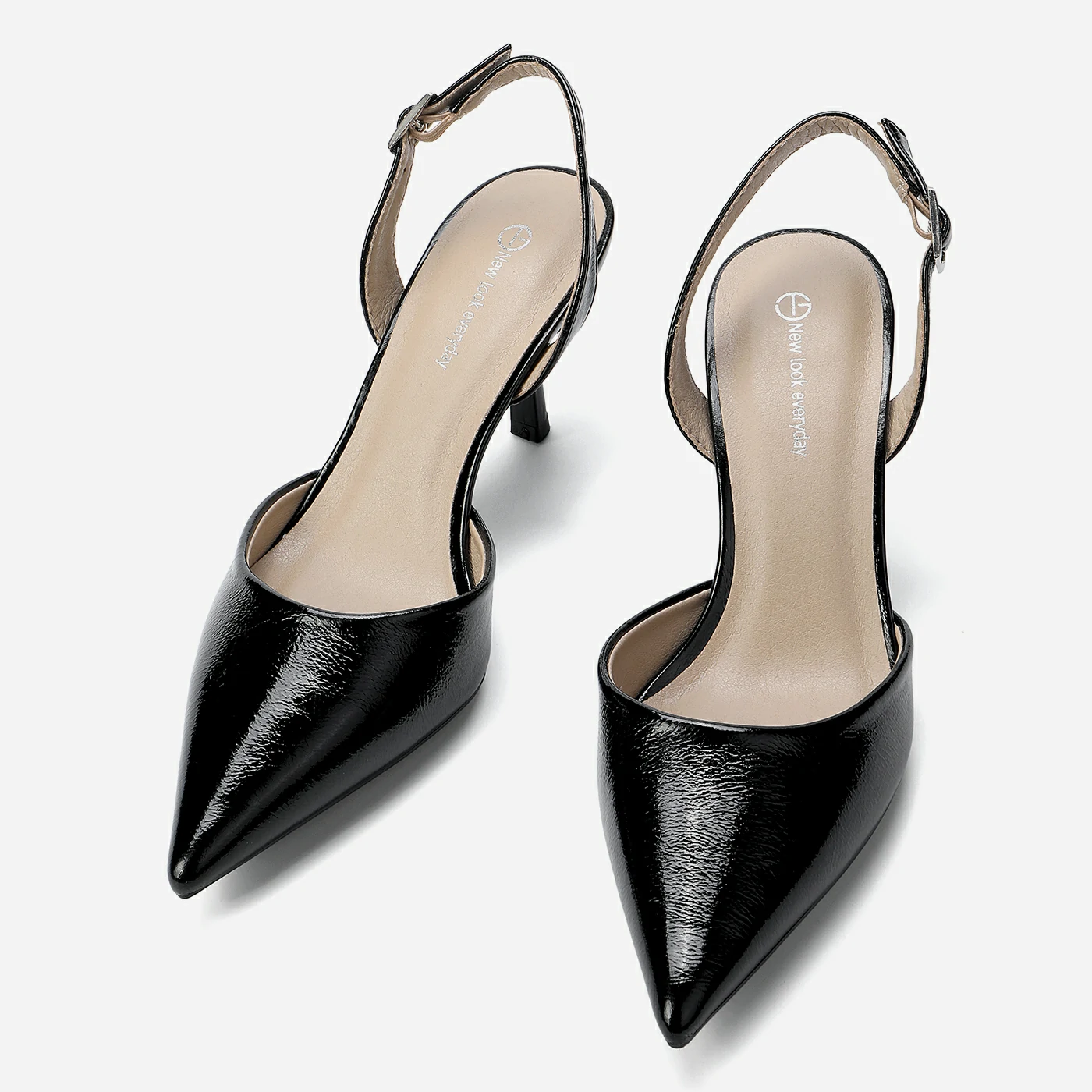 נעל עקב שחור 36