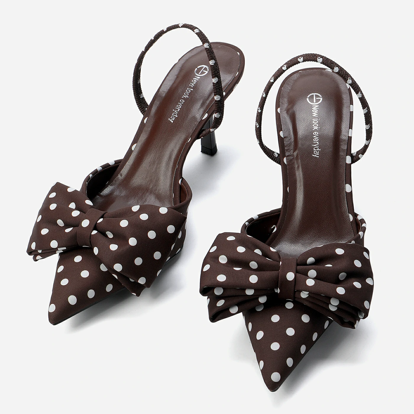 נעל עקב חום 38