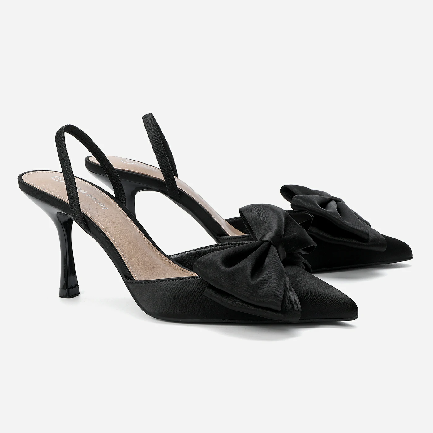 נעל עקב שחור 39