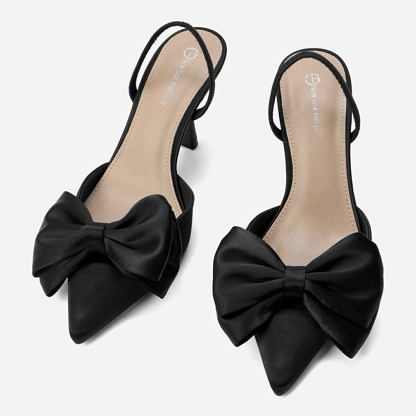 נעל עקב שחור 39