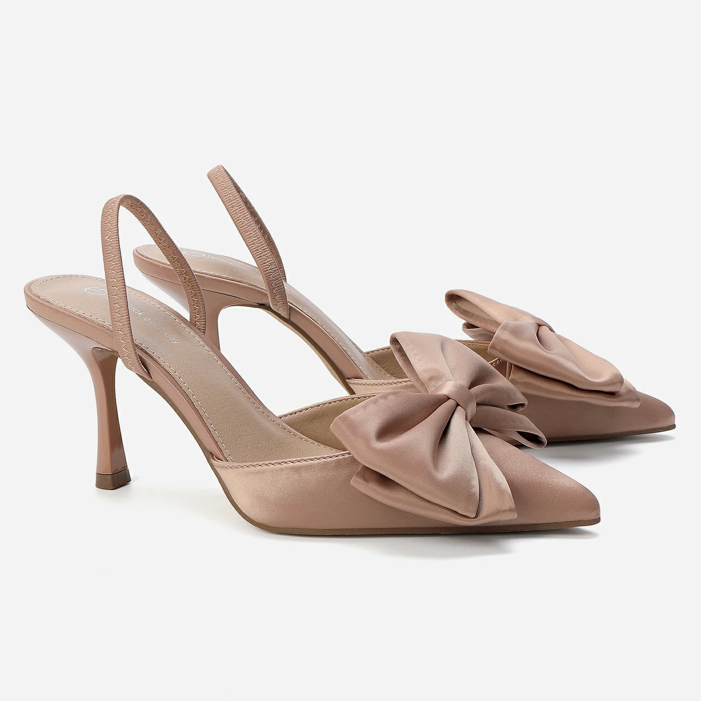 נעל עקב ורוד עתיק 41