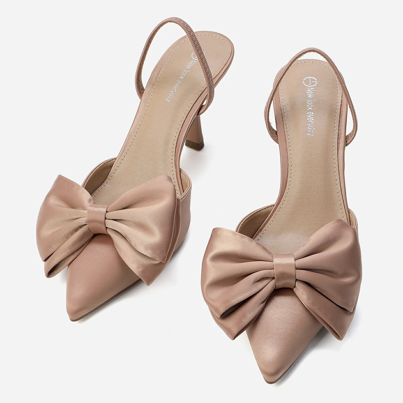 נעל עקב ורוד עתיק 41