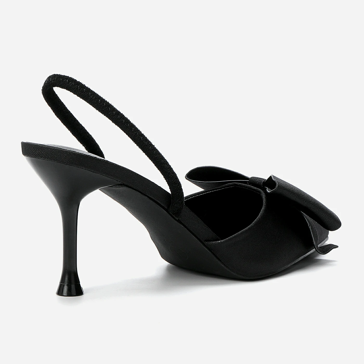 נעל עקב שחור 38