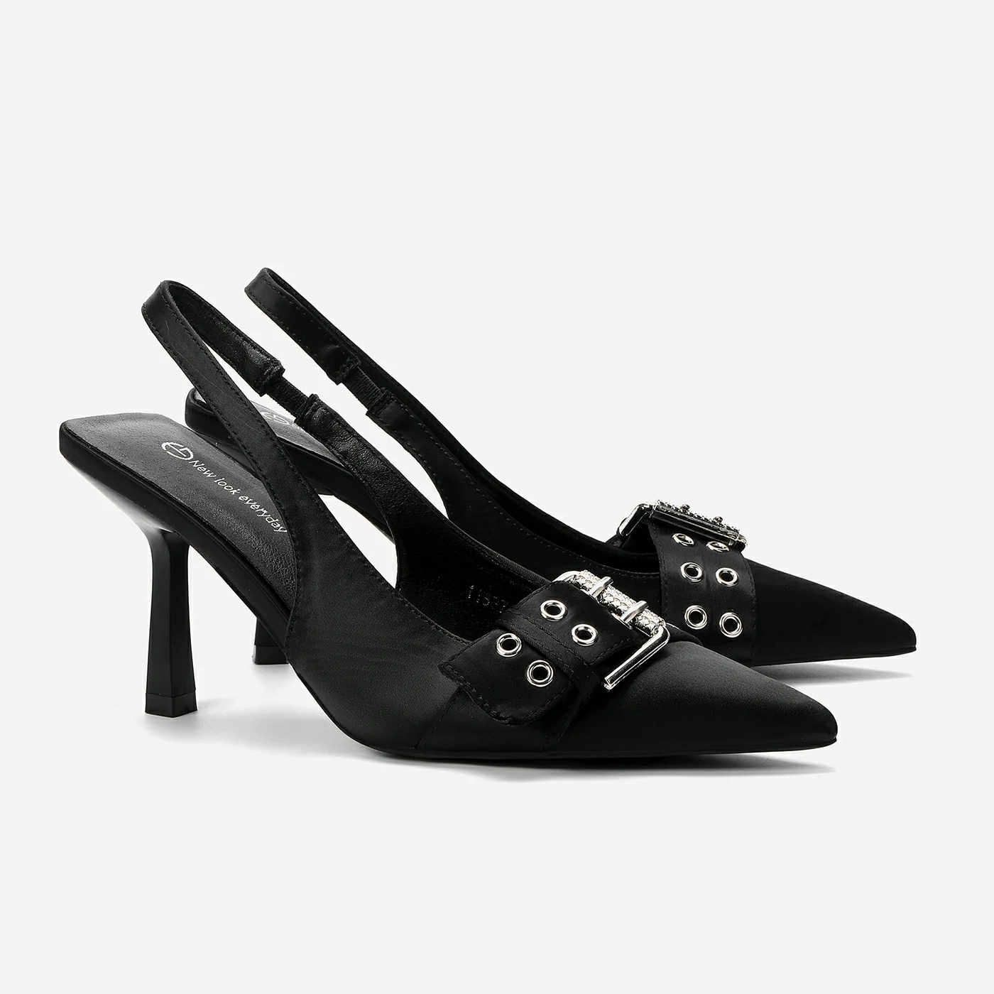 נעל עקב שחור 39