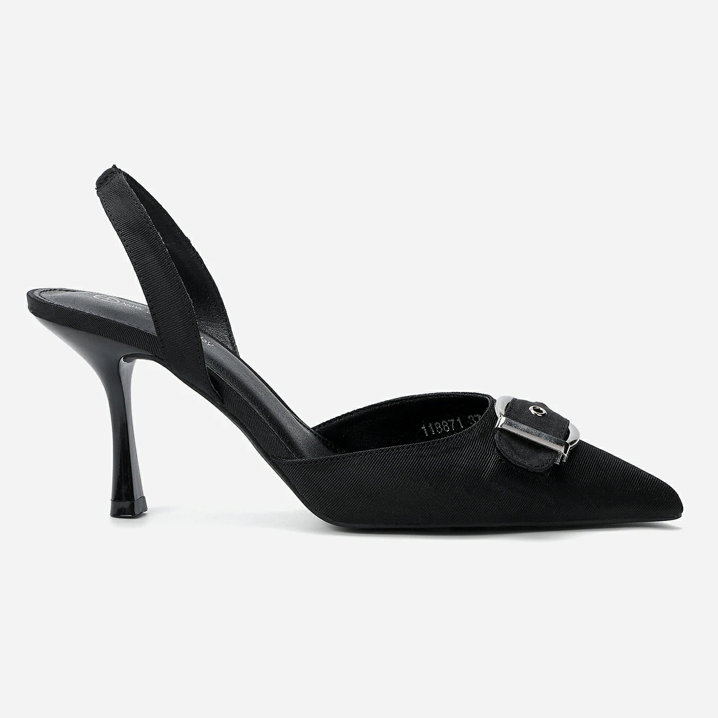 נעל עקב שחור 36